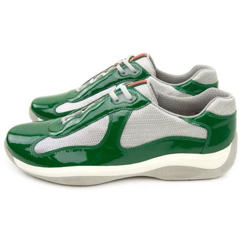 green prada americas cup sneakers